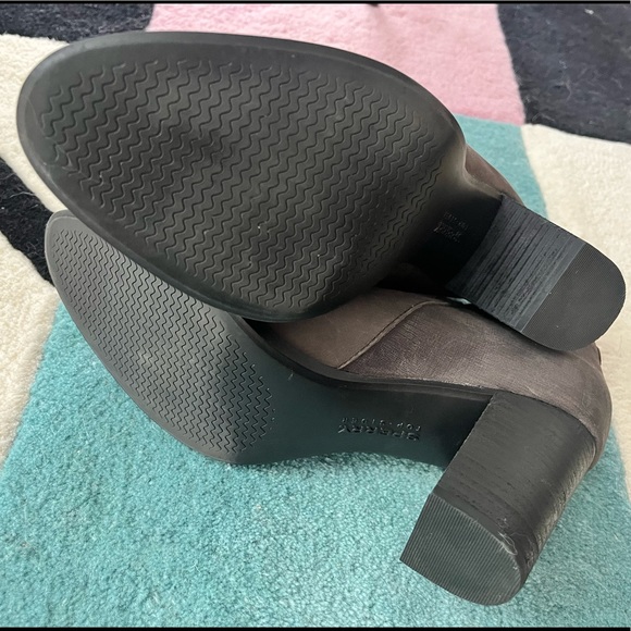 Sperry Leather Booties 9.5 Gray Boots - Picture 4 of 5